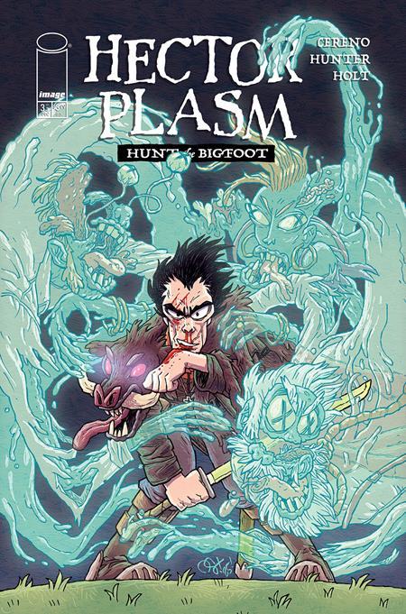 HECTOR PLASM HUNT THE BIGFOOT #3 CVR A DEREK HUNTER & SPENCER HOLT (OF 3)