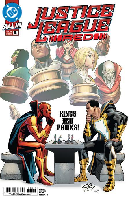 JUSTICE LEAGUE RED #5 CVR A CLAYTON HENRY (OF 6)