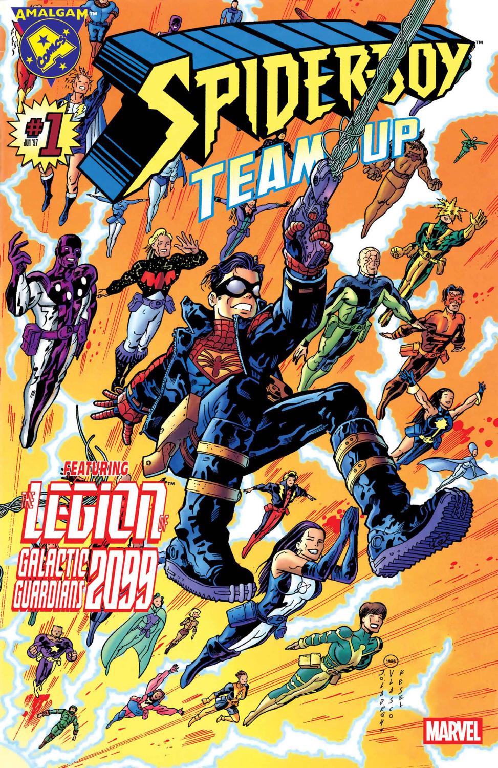 MARVEL DC SPIDER-BOY TEAM-UP #1 FACSIMILE EDITION CVR A