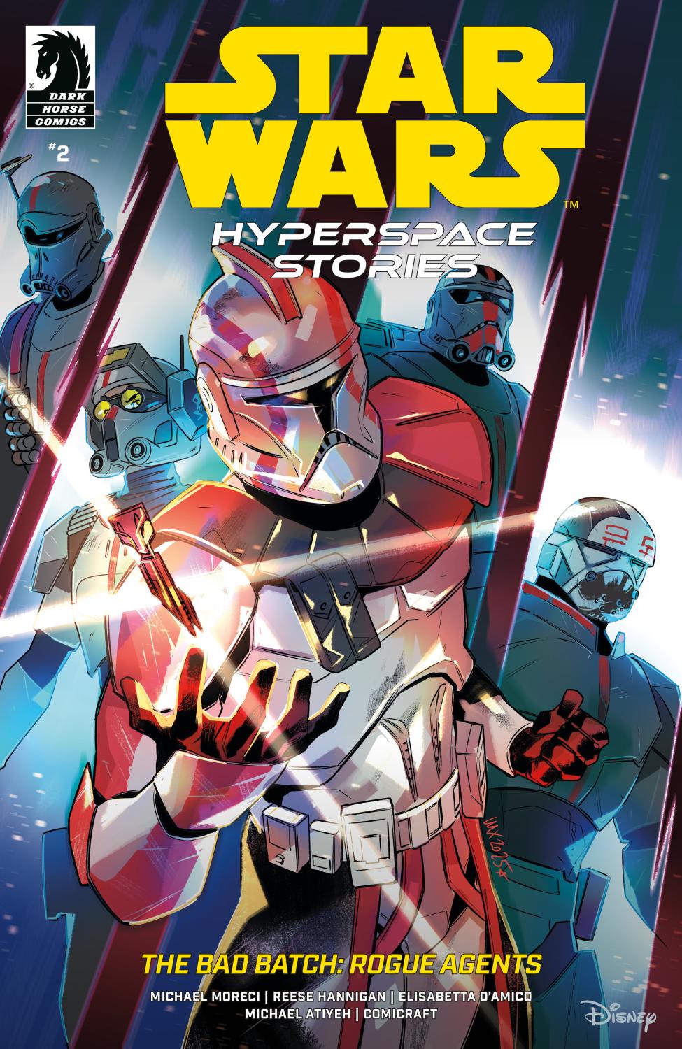 STAR WARS HYPERSPACE STORIES THE BAD BATCH--ROGUE AGENTS #2 CVR A