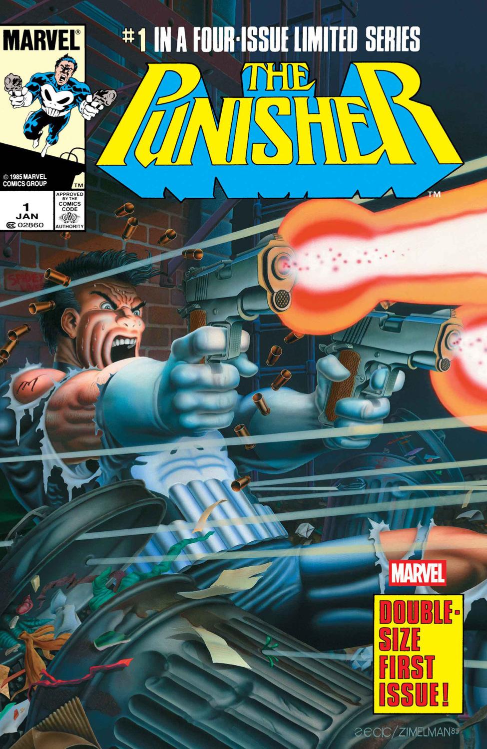 PUNISHER #1 FACSIMILE EDITION POSTER