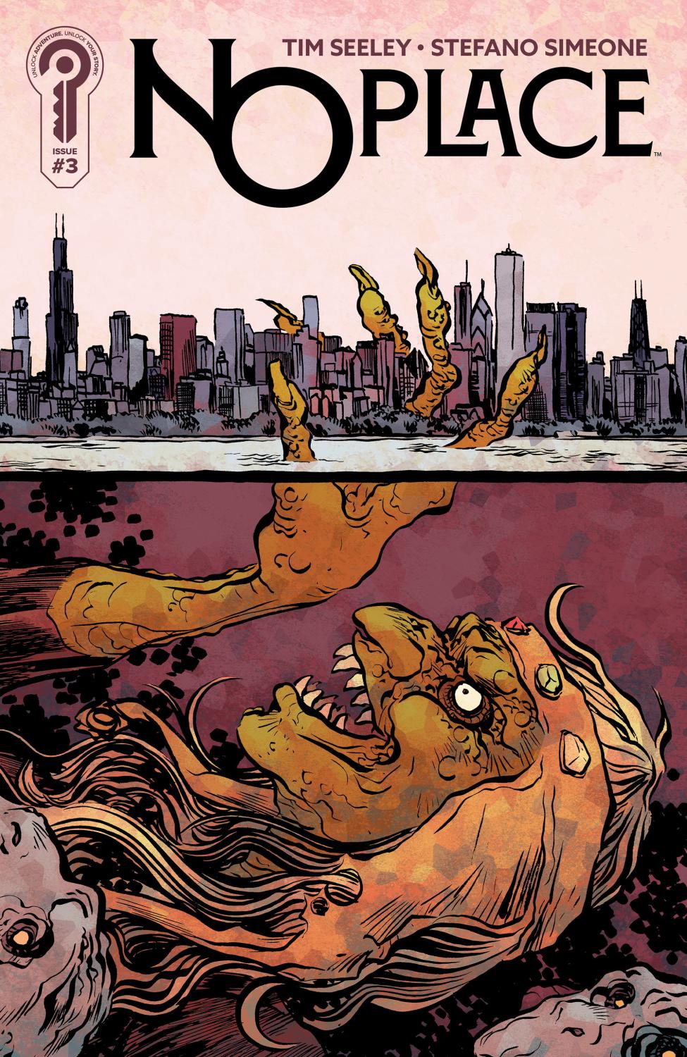 NO PLACE #3 COVER B JESSE LONERGAN CVR B