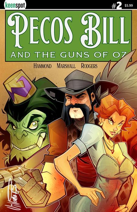 PECOS BILL & THE GUNS OF OZ #2 CVR B VILLANO VAR