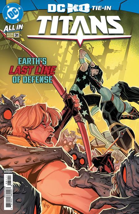 TITANS #31 CVR A PETE WOODS DC K.O.