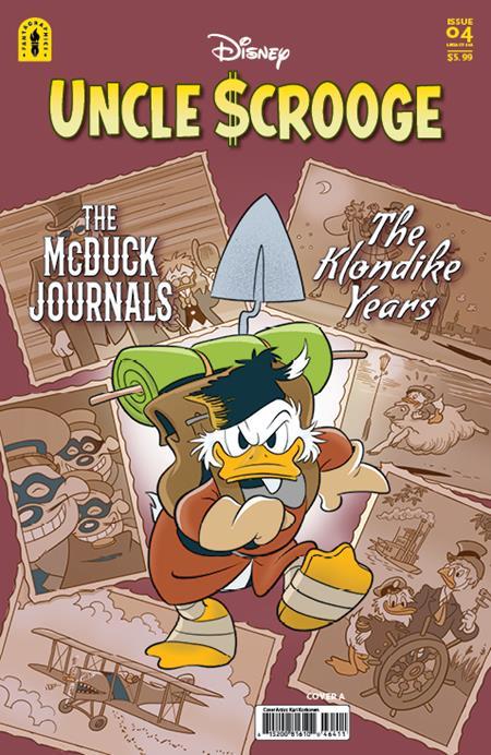 UNCLE SCROOGE LEGACY #464 THE MCDUCK JOURNALS THE KLONDIKE YEARS CVR A KARI KORHONEN