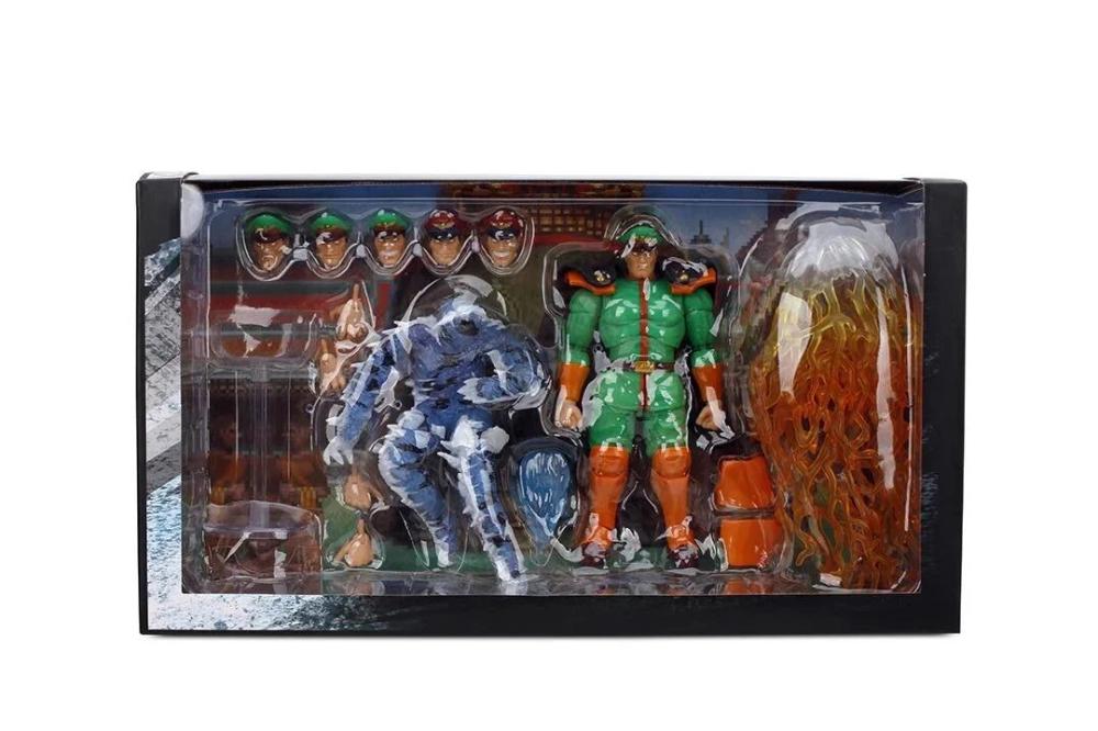 STREET FIGHTER II 6IN M BISON PLAYER 2 DELUXE GREEN