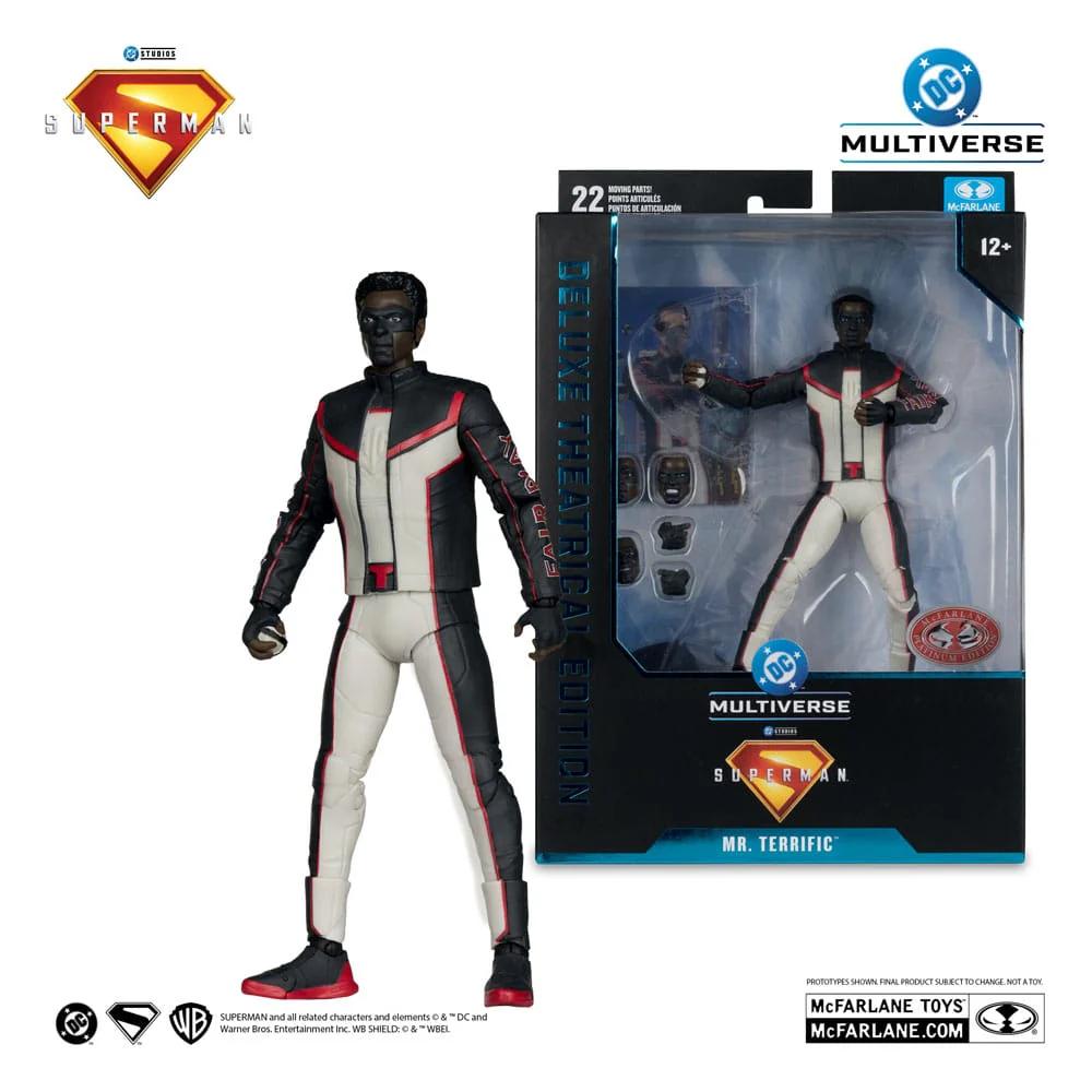 DC MULTIVERSE DELUXE SUPERMAN MR. TERRIFIC
