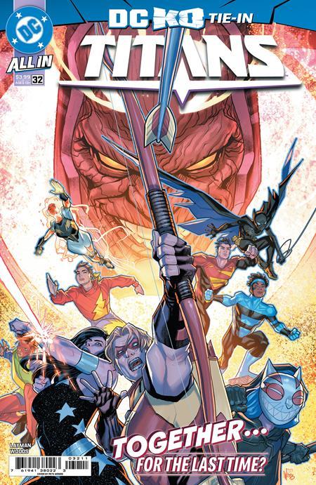 TITANS #32 CVR A PETE WOODS DC K.O.