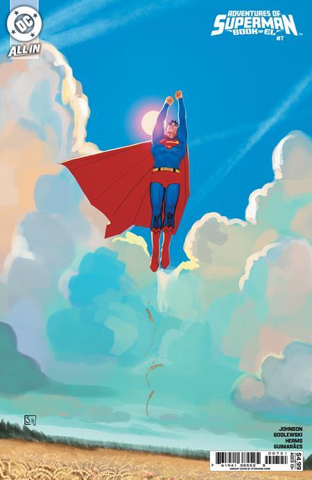 ADVENTURES OF SUPERMAN BOOK OF EL #7 CVR B STEPHANIE HANS CARD STOCK VAR (OF 12)