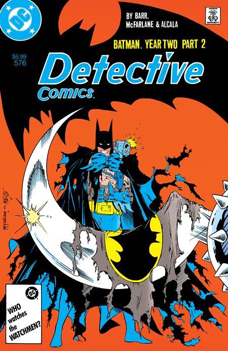 DETECTIVE COMICS #576 FACSIMILE EDITION CVR C TODD MCFARLANE FOIL VAR YEAR TWO PART 2 OF 4