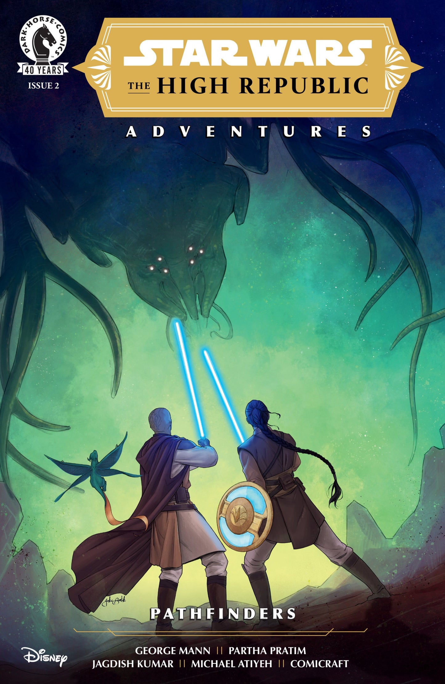 STAR WARS THE HIGH REPUBLIC ADVENTURES--PATHFINDERS #2 CVR A JAKE BARTOK