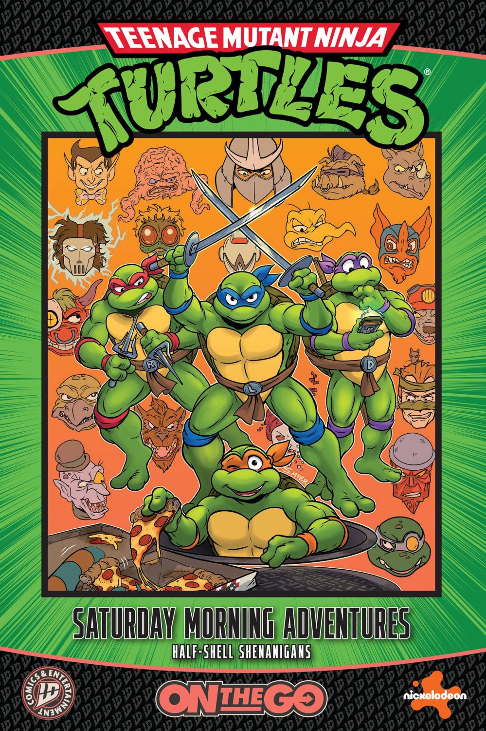TEENAGE MUTANT NINJA TURTLES SATURDAY MORNING ADVENTURES--ON THE GO HALF-SHELL SHENANIGANS TP
