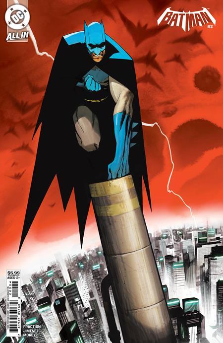 BATMAN #2 3RD PRINTING CVR B MIKE HUDDLESTON CARD STOCK VAR