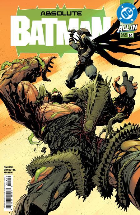 ABSOLUTE BATMAN #14 2ND PRINTING CVR A NICK DRAGOTTA