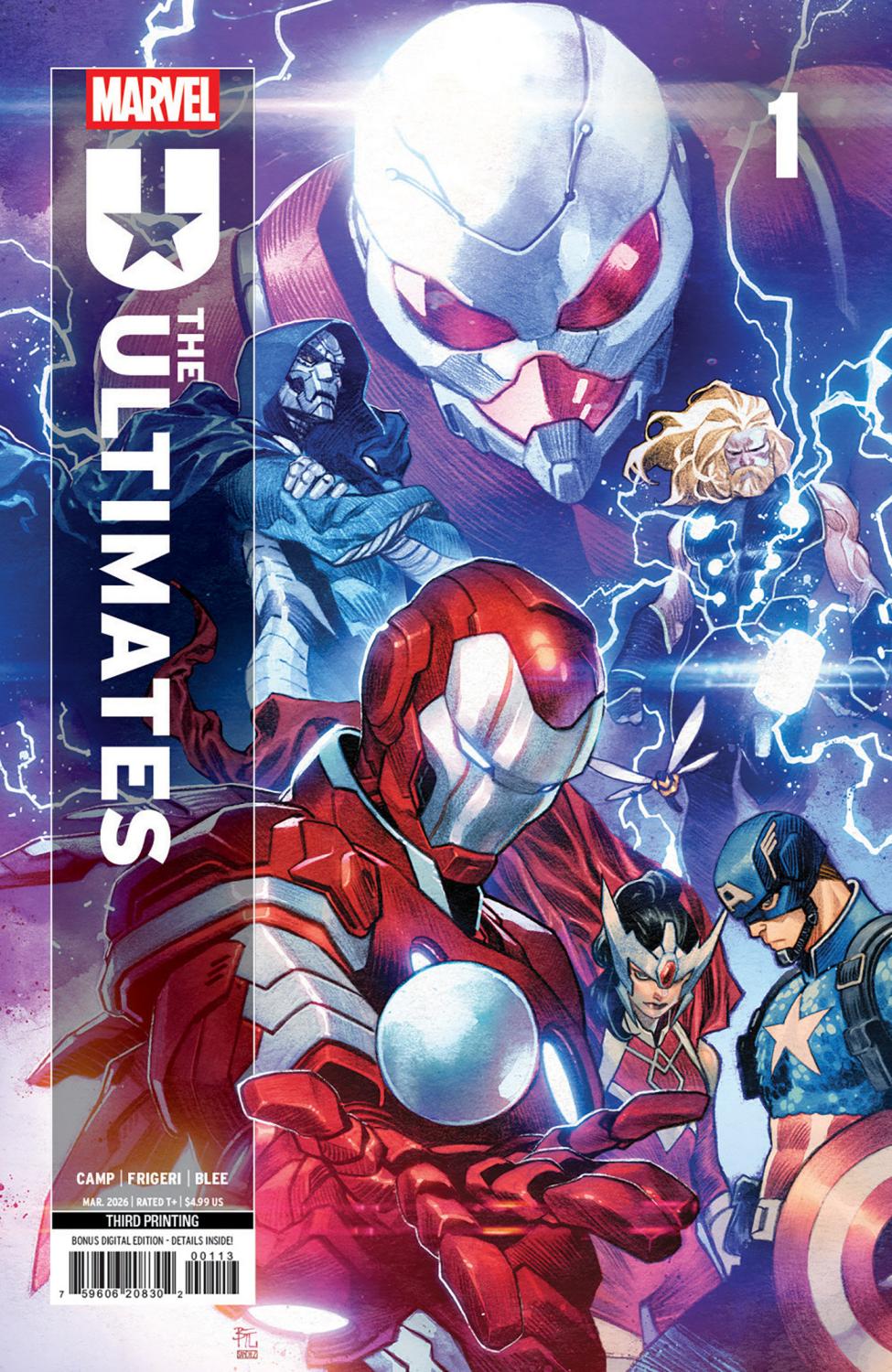 ULTIMATES #1 DIKE RUAN 3RD PRINTING CVR A
