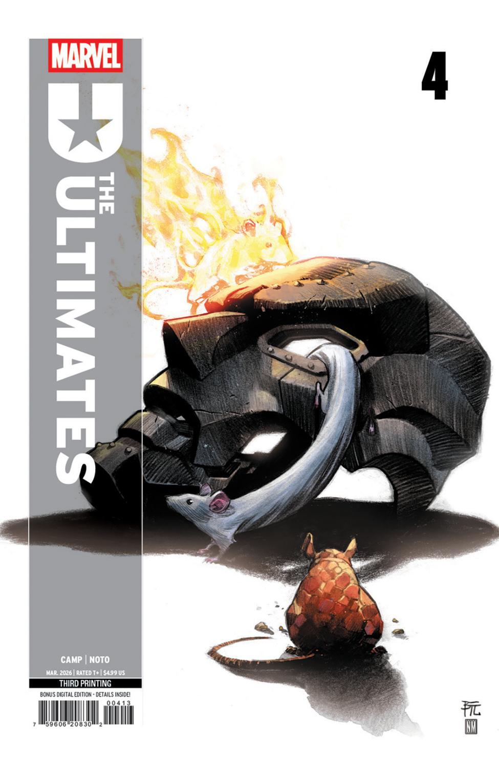 ULTIMATES #4 DIKE RUAN 3RD PRINTING VAR
