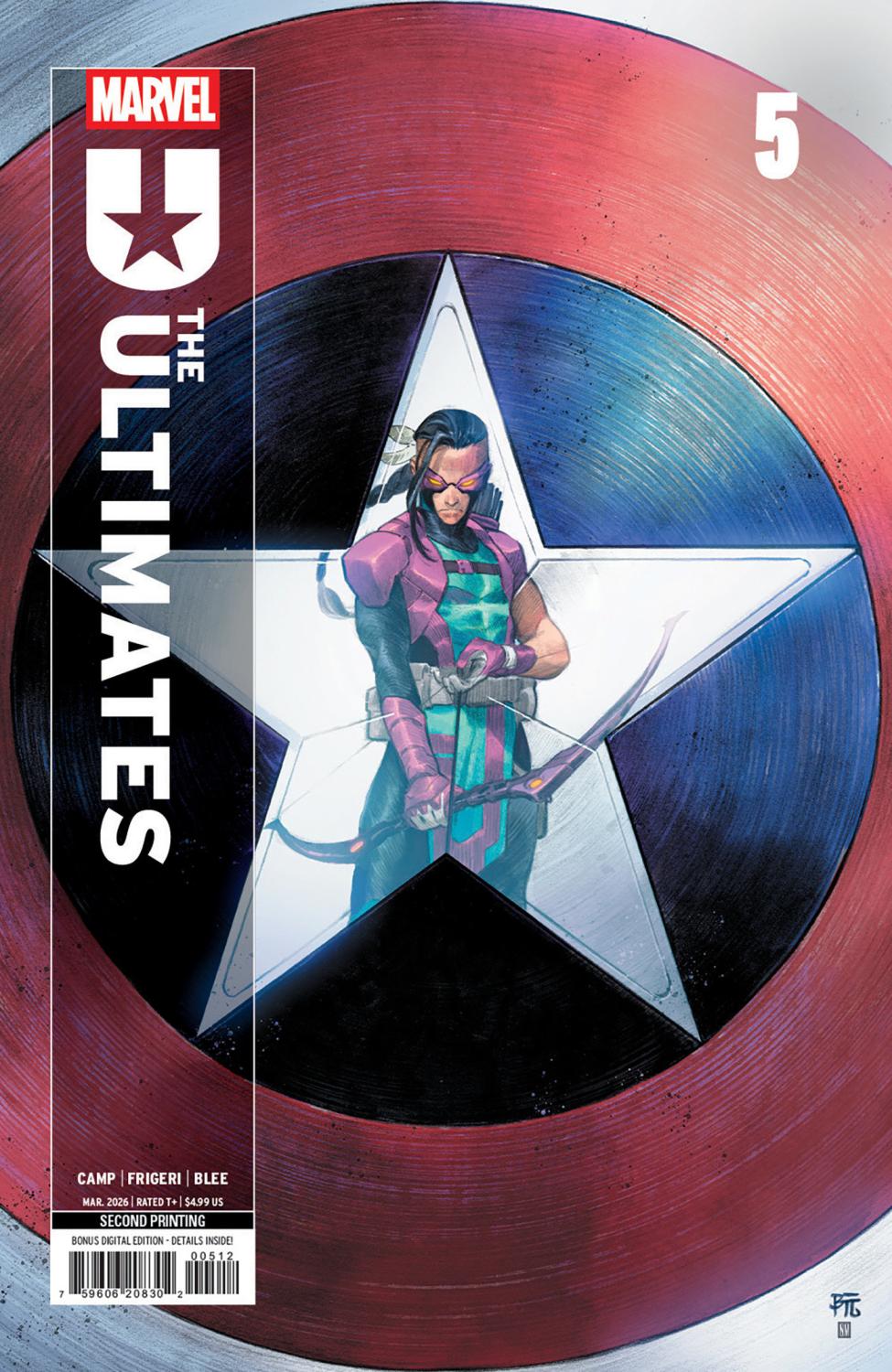 ULTIMATES #5 DIKE RUAN 2ND PRINTING VAR