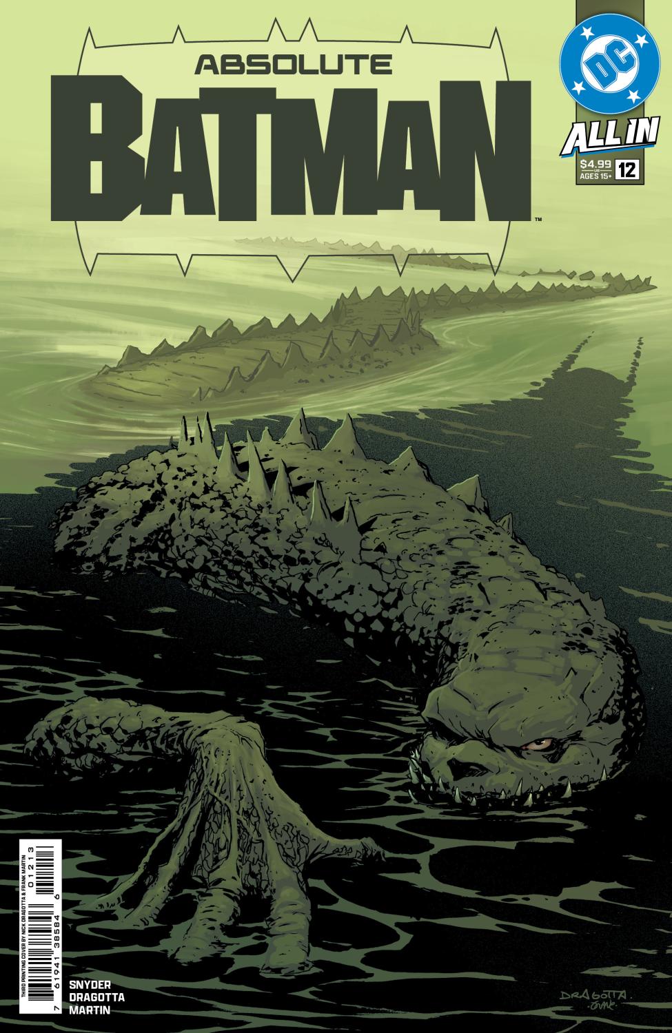 ABSOLUTE BATMAN #12 3RD PRINTING CVR A