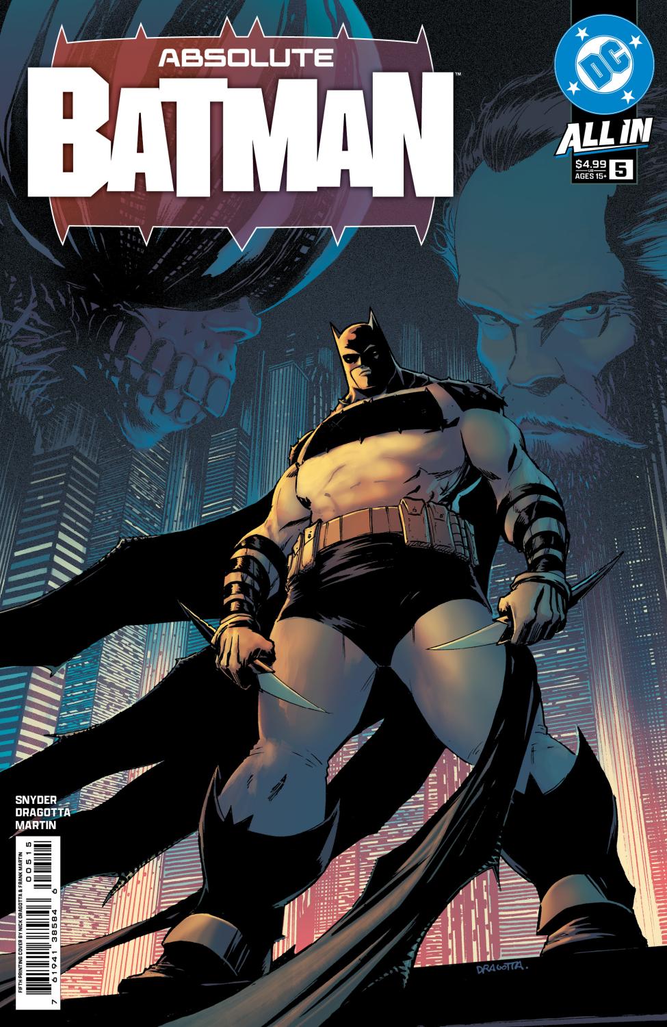 ABSOLUTE BATMAN #5 5TH PRINTING CVR A