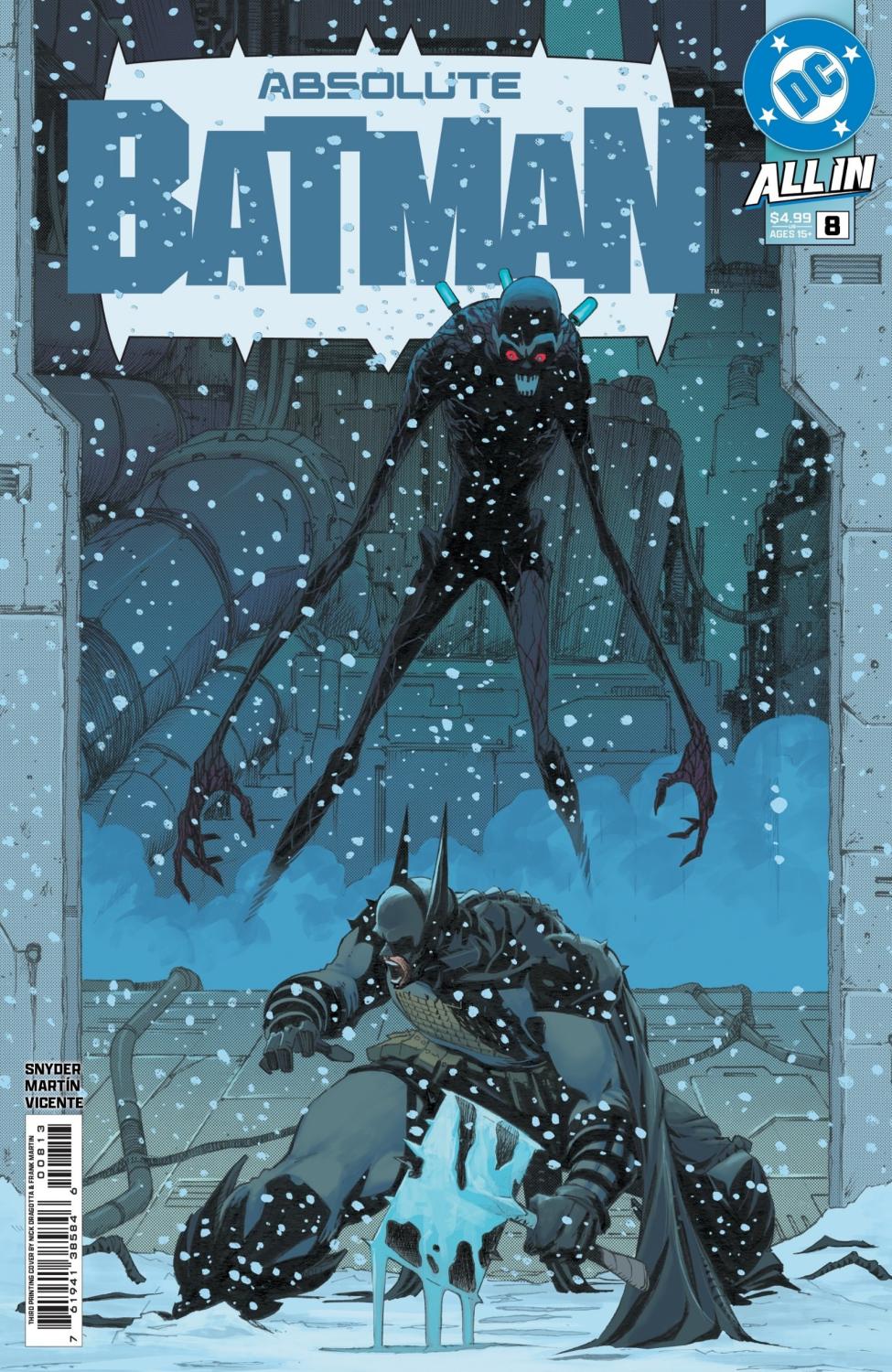 ABSOLUTE BATMAN #8 3RD PRINTING CVR A