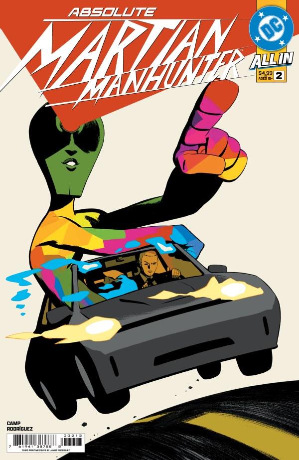 ABSOLUTE MARTIAN MANHUNTER #2 3RD PRINTING