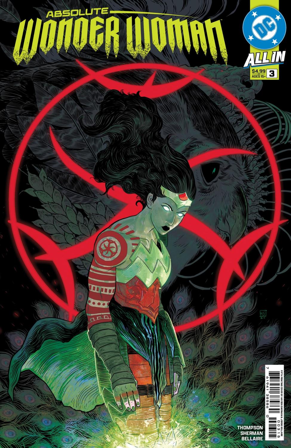 ABSOLUTE WONDER WOMAN #3 5TH PRINT CVR A