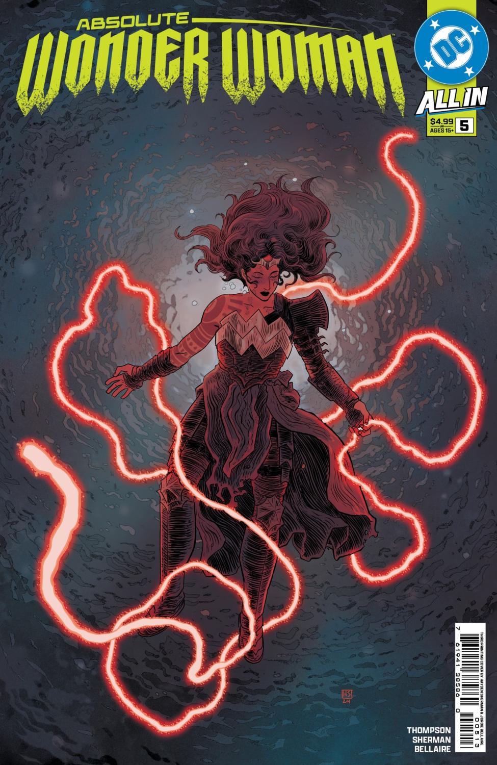 ABSOLUTE WONDER WOMAN #5 3RD PRINTING CVR A
