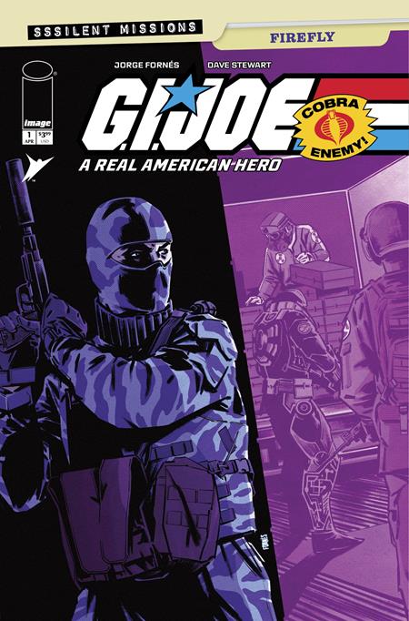 GI JOE A REAL AMERICAN HERO SSSILENT MISSIONS FIREFLY #1 ONE SHOT CVR A JORGE FORNES