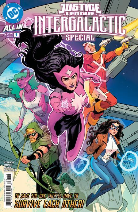 JUSTICE LEAGUE INTERGALACTIC SPECIAL #1 ONE SHOT CVR A TRAVIS MOORE