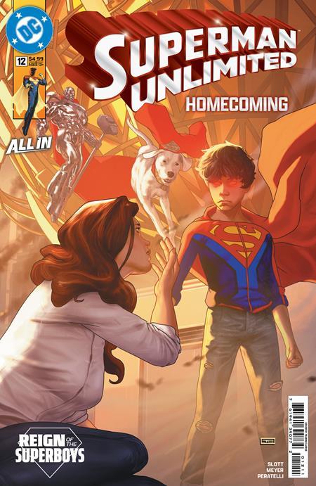 SUPERMAN UNLIMITED #12 CVR A TAURIN CLARKE THE REIGN OF THE SUPERBOYS