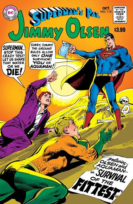 SUPERMANS PAL JIMMY OLSEN #115 FACSIMILE EDITION CVR A NEAL ADAMS