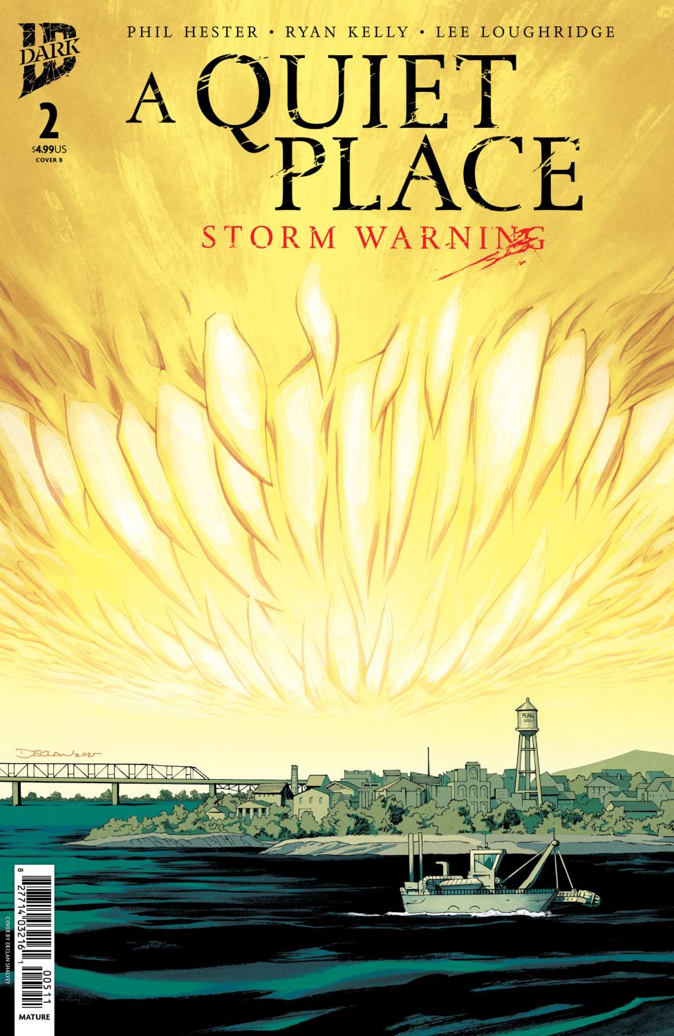 A QUIET PLACE STORM WARNING #2 CVR B SHALVEY VAR