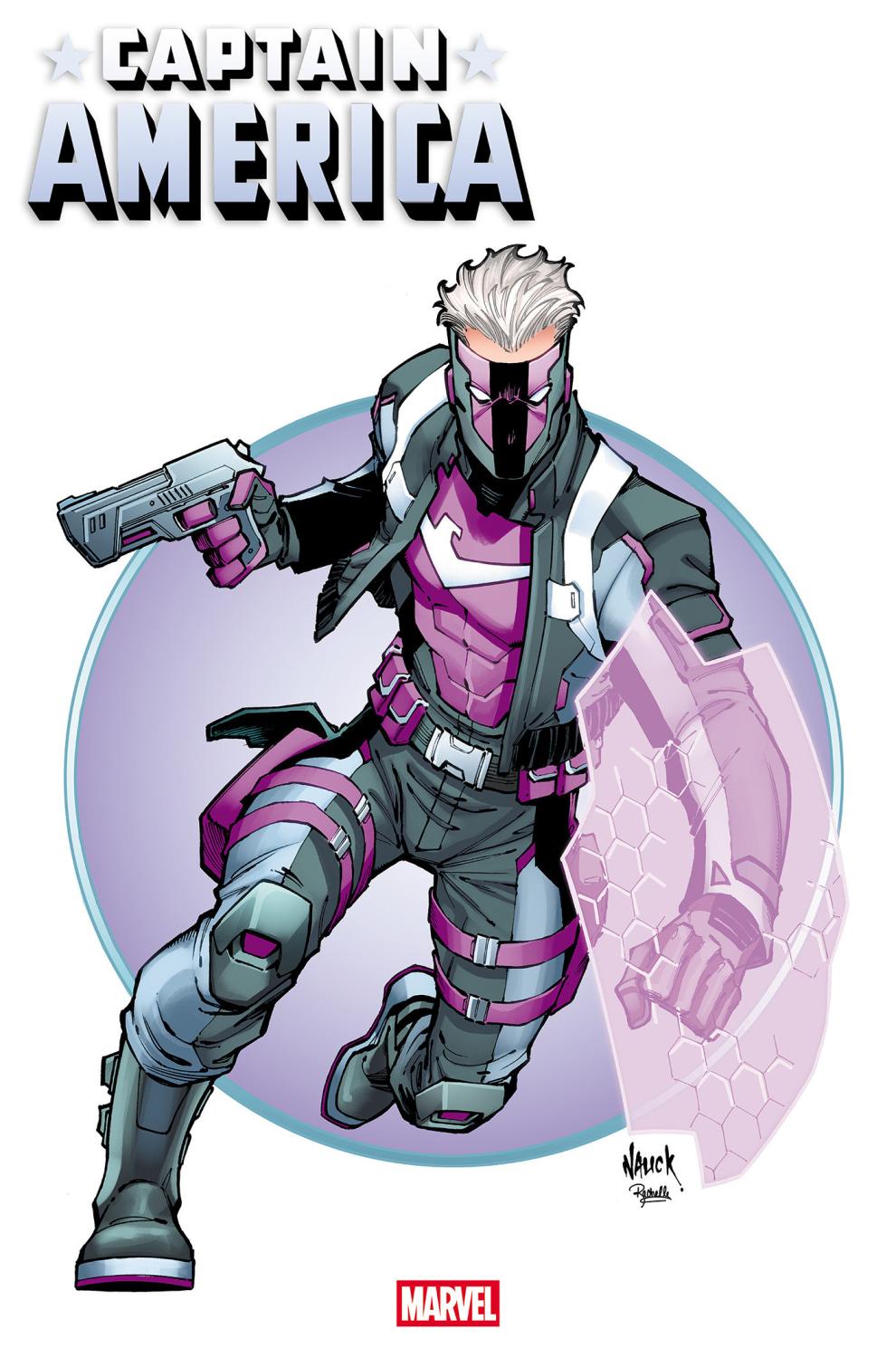CAPTAIN AMERICA #9 CVR B TODD NAUCK ICONIC VAR