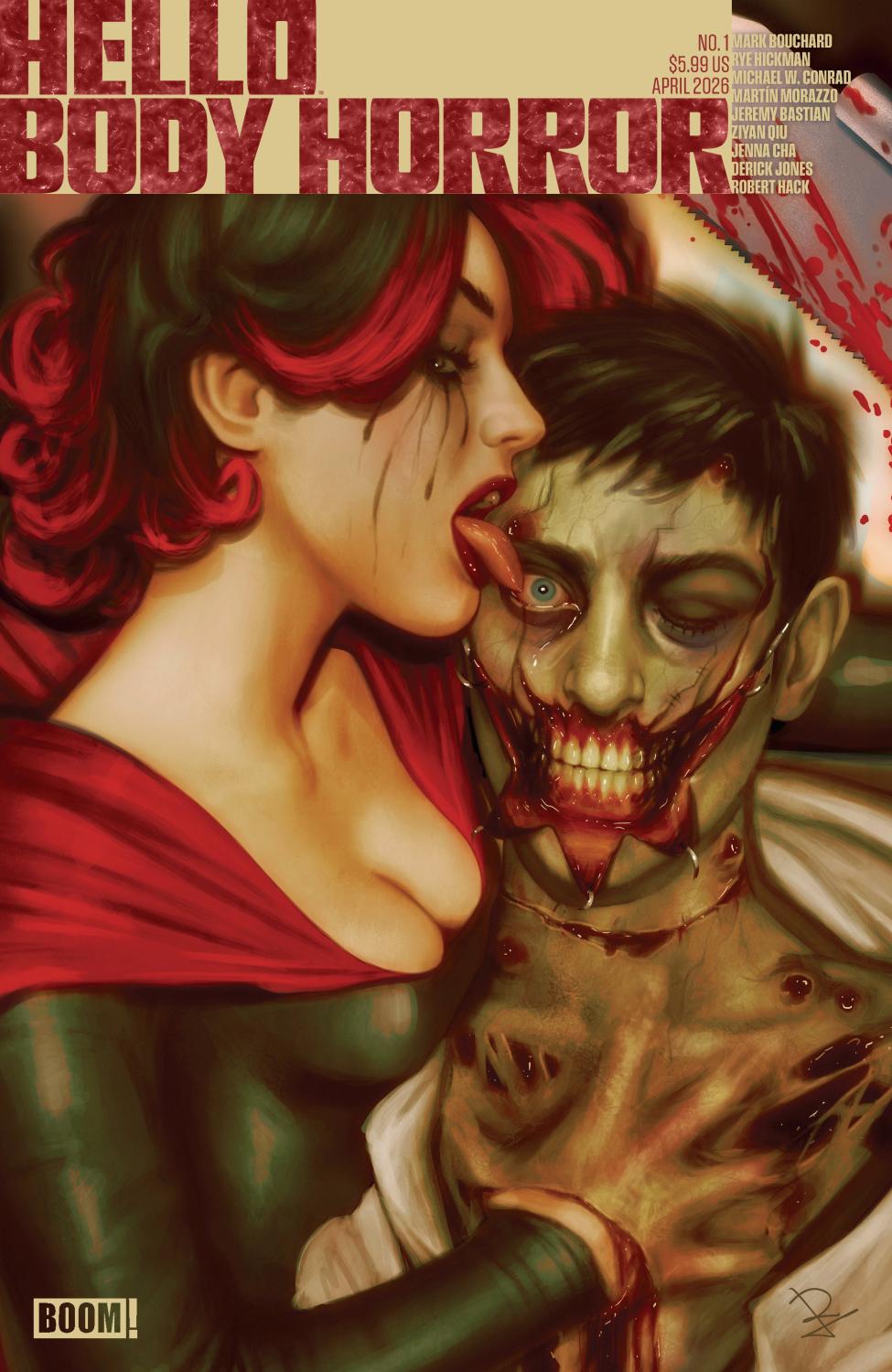 HELLO BODY HORROR #1 CVR A PUEBLA