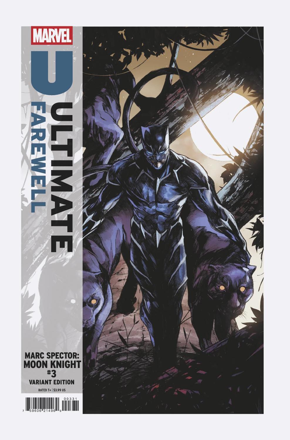 MARC SPECTOR MOON KNIGHT #3 ALESSANDRO CAPPUCCIO ULTIMATE FAREWELL VAR CVR C
