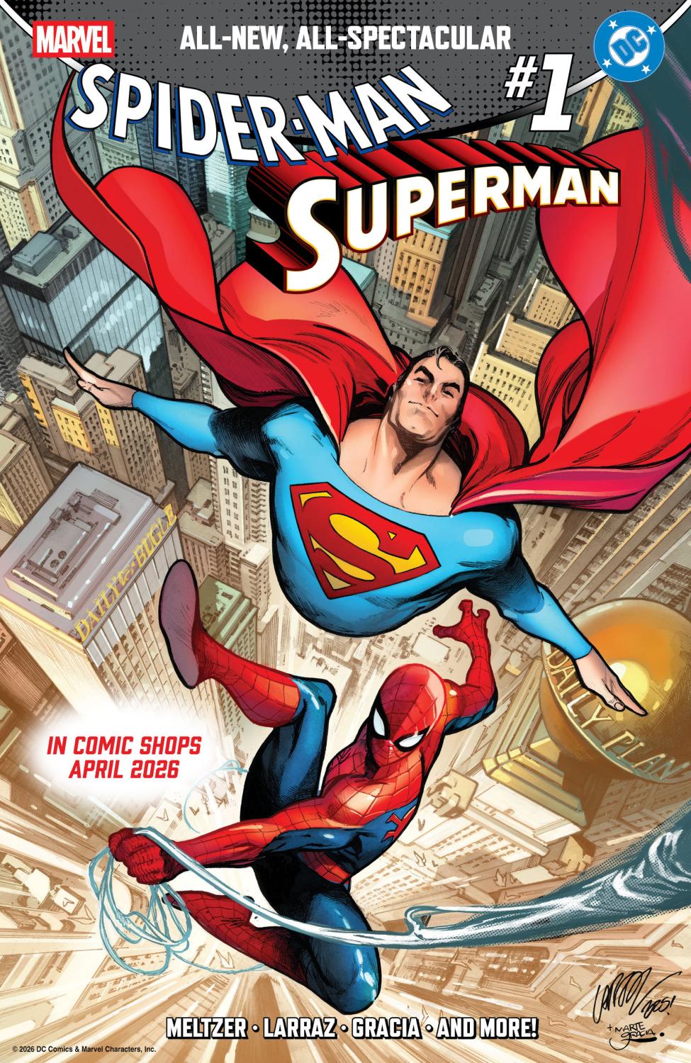 MARVEL DC SPIDER-MAN SUPERMAN #1 CVR A