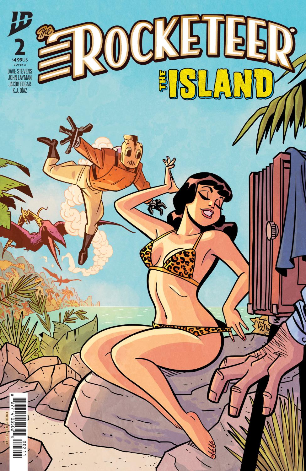 THE ROCKETEER THE ISLAND #2 CVR A EDGAR