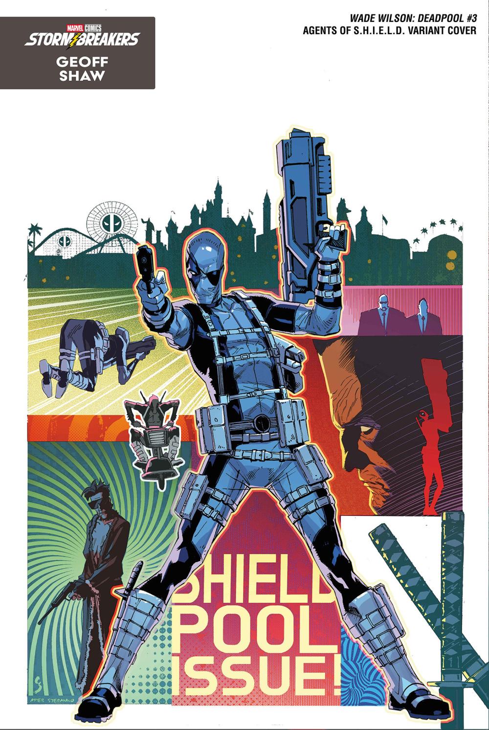 WADE WILSON DEADPOOL #3 GEOFF SHAW AGENTS OF SHIELD VAR CVR B