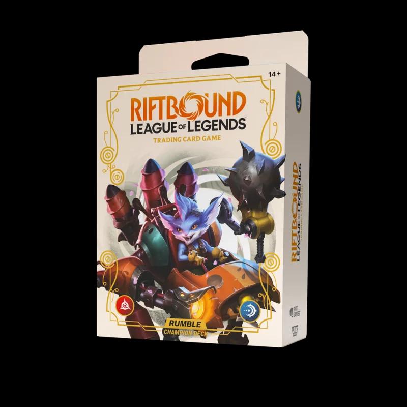 RIFTBOUND LEAGUE OF LEGENDS SPIRITFORGED RUMBLE CHAMPION DECK