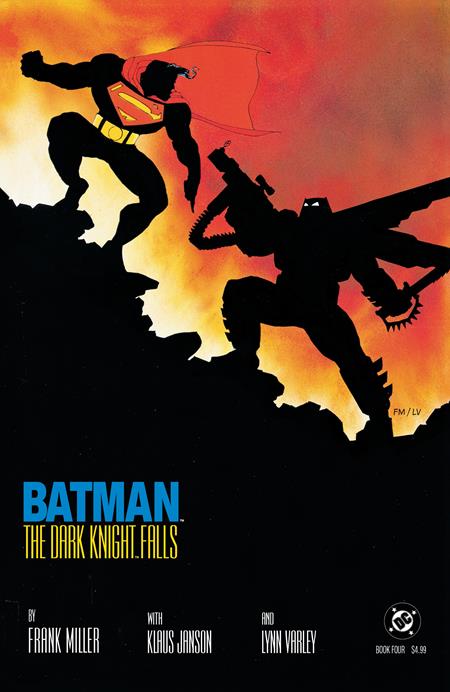 BATMAN THE DARK KNIGHT RETURNS #4 FACSIMILE EDITION CVR A FRANK MILLER (OF 4)