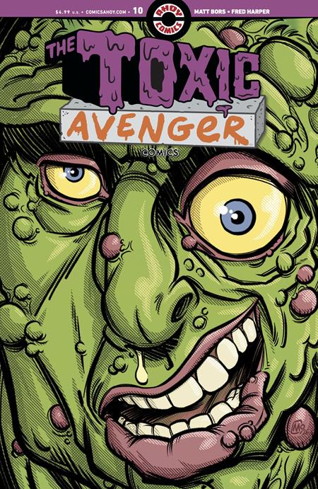 TOXIC AVENGER COMICS #10 CVR B 3 COPY MAURICET UNLOCK VAR