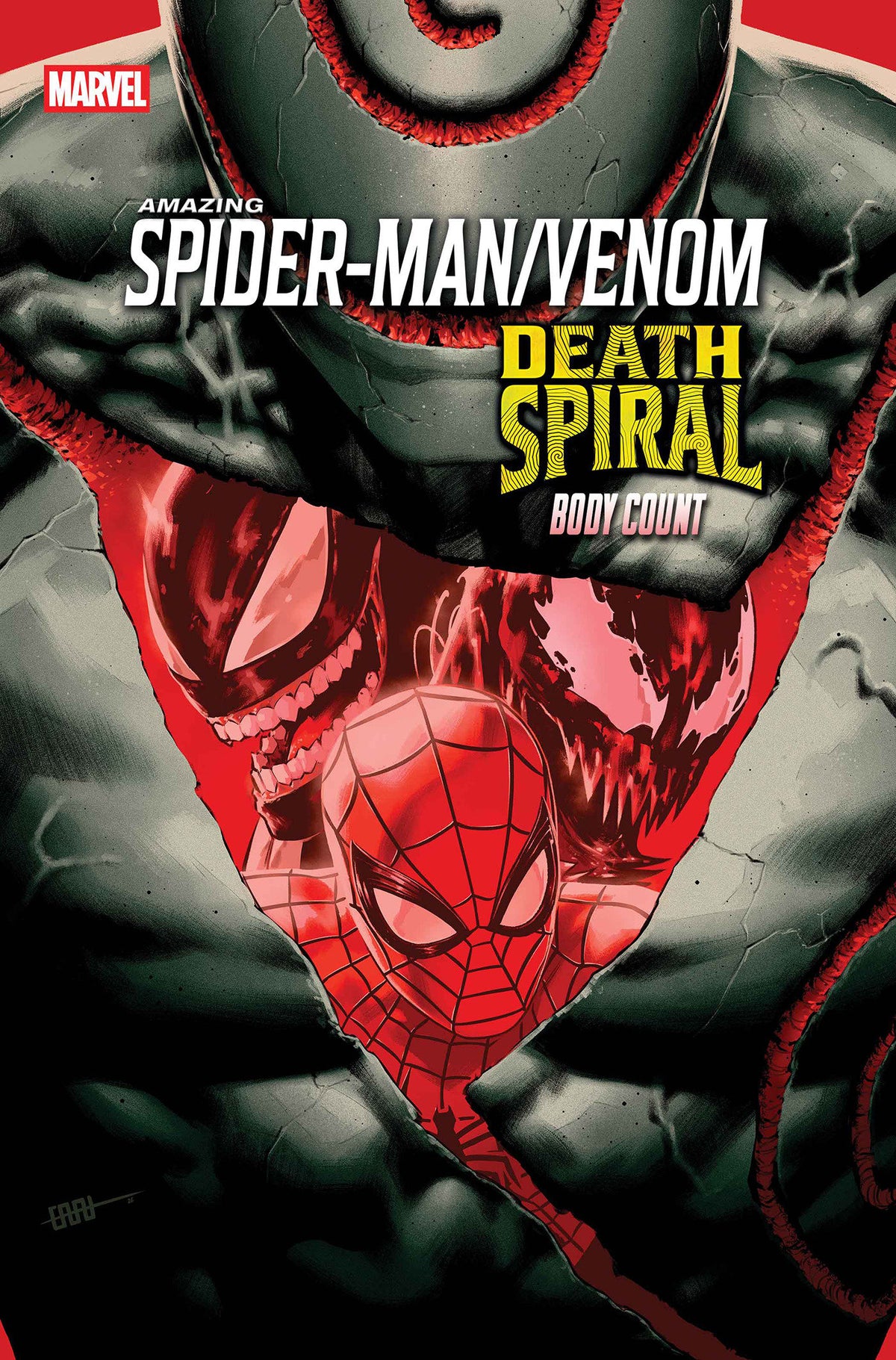 AMAZING SPIDER-MAN VENOM DEATH SPIRAL BODY COUNT #1 CVR A DS