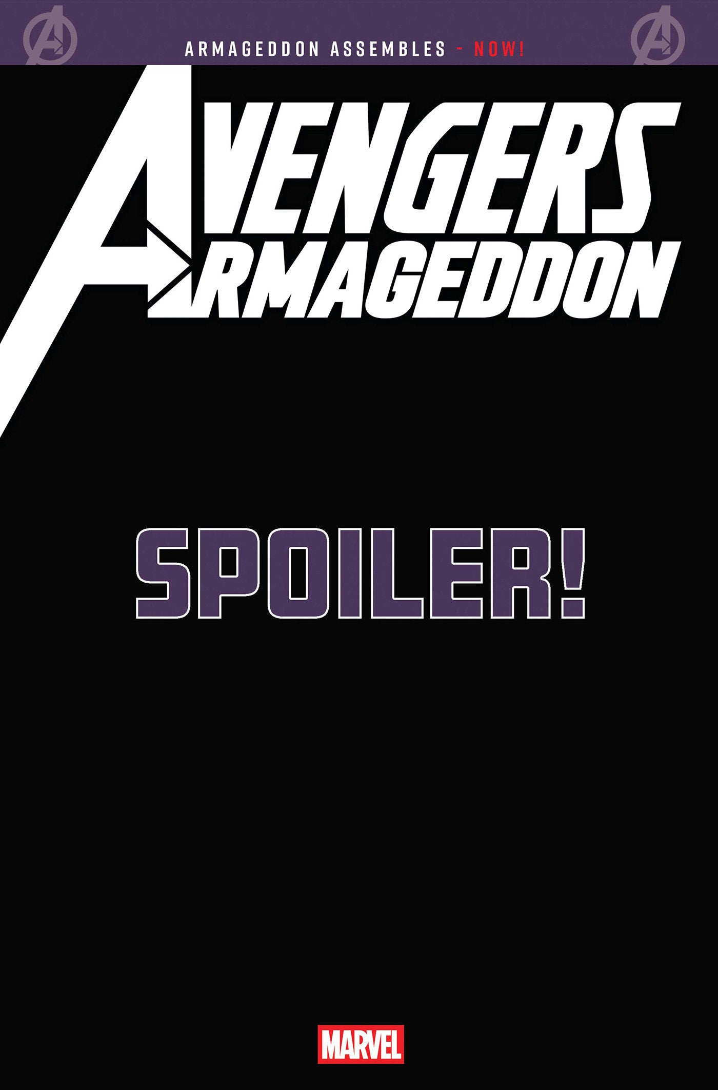 AVENGERS ARMAGEDDON #1 CVR F MARCO CHECCHETTO SPOILER VAR