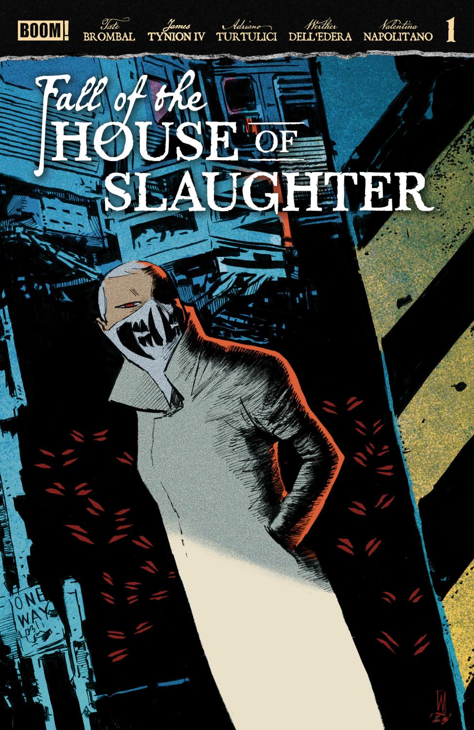 FALL OF THE HOUSE OF SLAUGHTER #1 CVR B DELLEDERA VAR