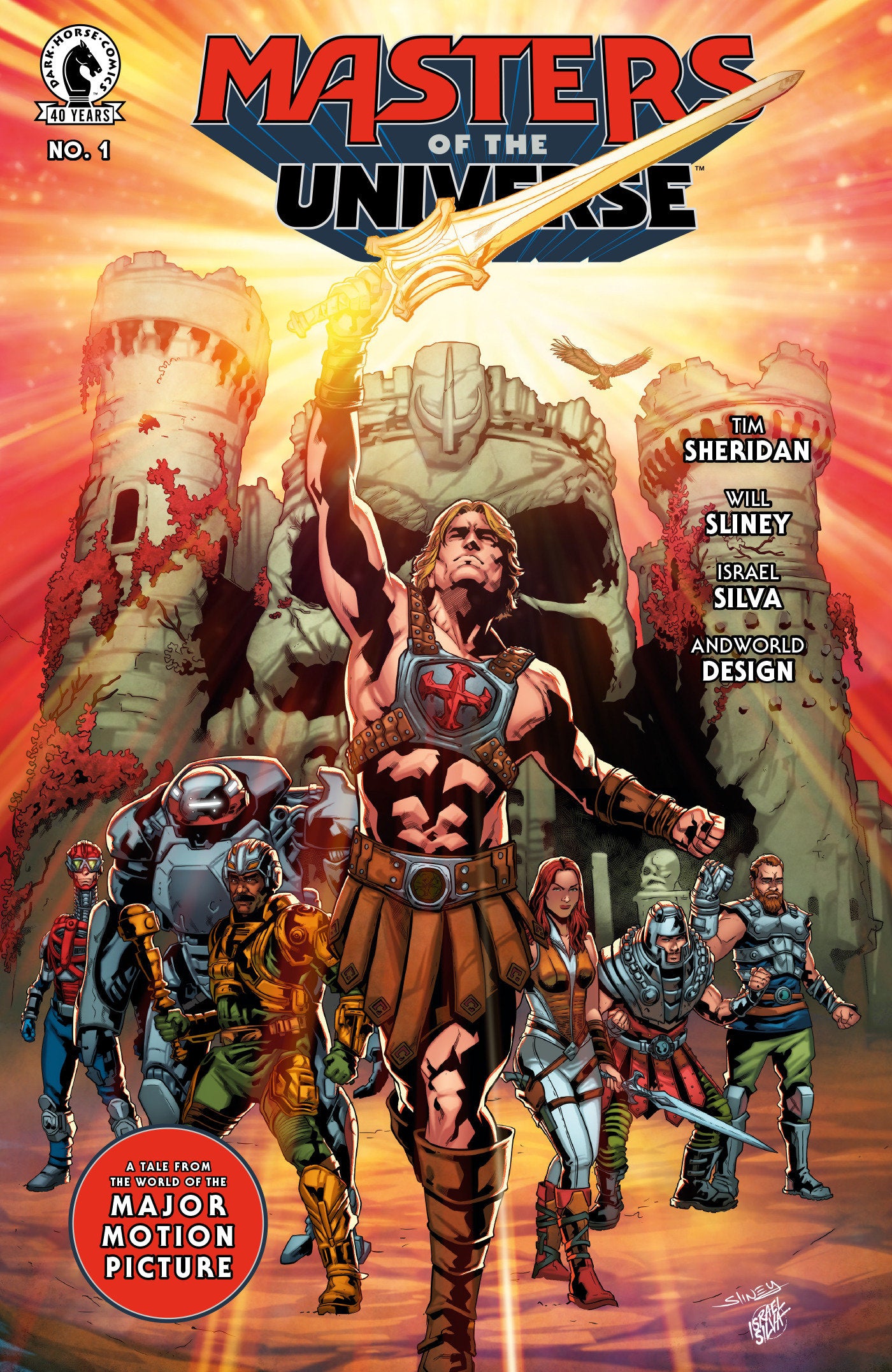 HE-MAN AND THE MASTERS OF THE UNIVERSE THE WINGS OF FATE #1 CVR A WILL SLINEY