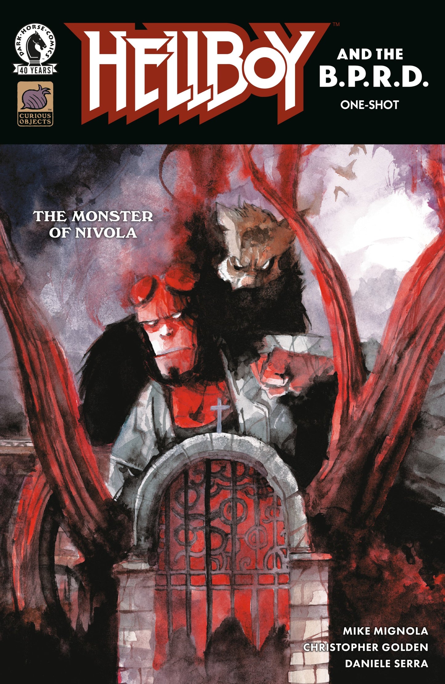 HELLBOY AND THE BPRD THE MONSTER OF NIVOLA ONE-SHOT CVR A SERRA