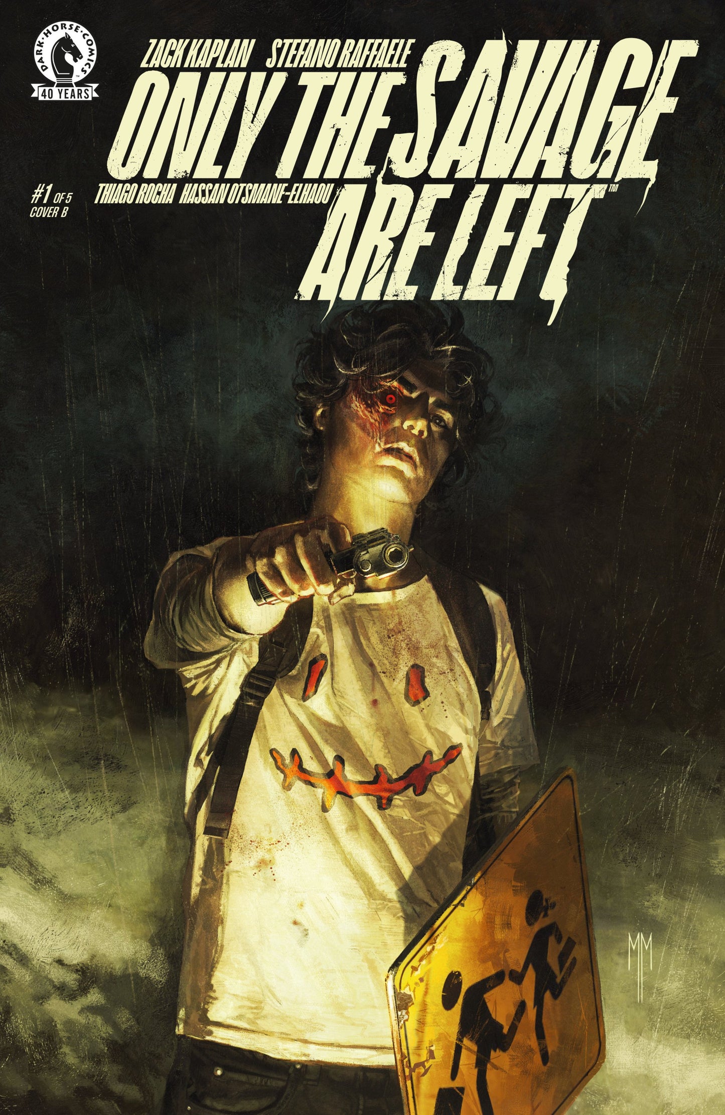 ONLY THE SAVAGE ARE LEFT #1 CVR B MARCO MASTRAZZO VAR