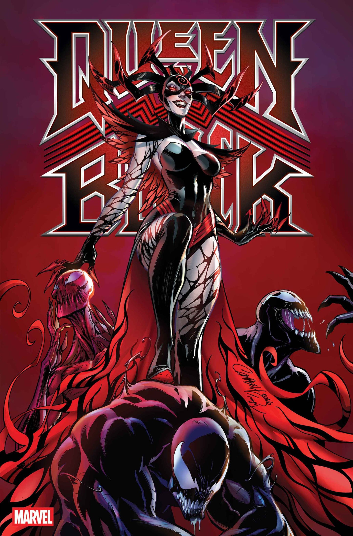 QUEEN IN BLACK #1 CVR F J SCOTT CAMPBELL VAR