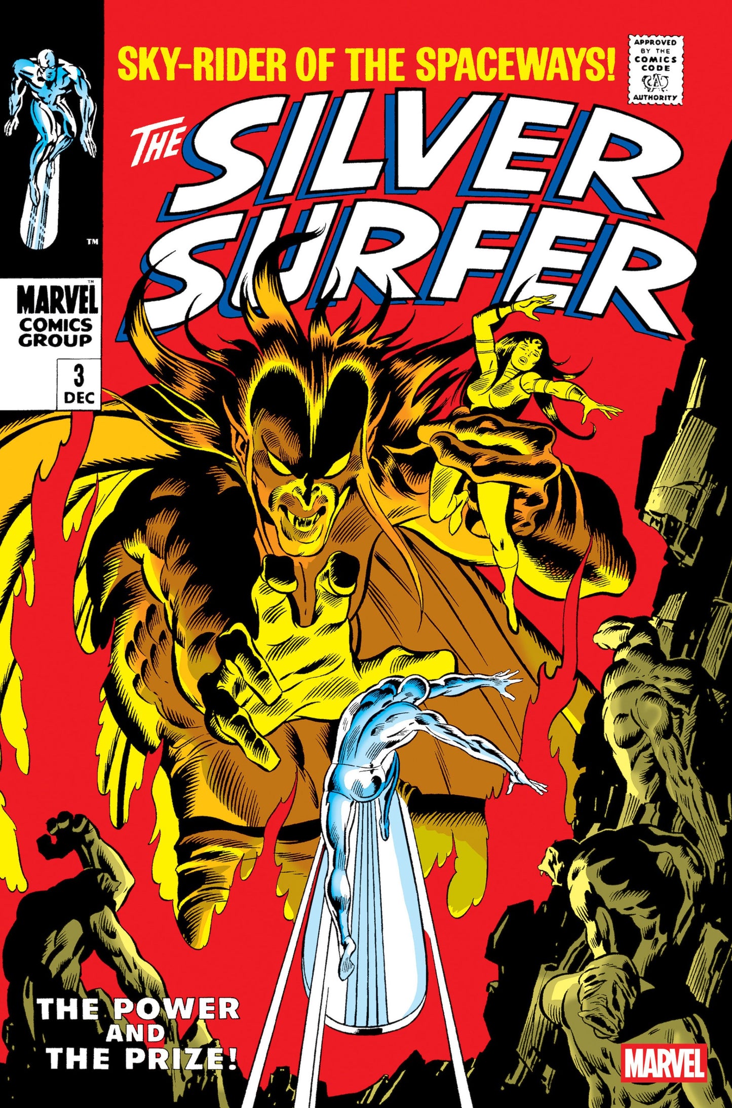 SILVER SURFER #3 FACSIMILE EDITION CVR B FOIL VAR