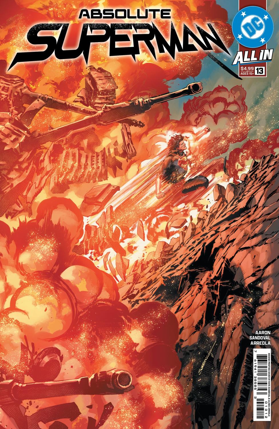 ABSOLUTE SUPERMAN #13 2ND PRINTING